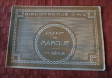 Bibliothèque DMC Point de marque 1ère série ABC modèle alphabet COUTURE BRODERIE