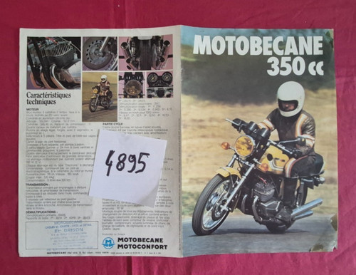 4895 motobecane 350 cc - ,