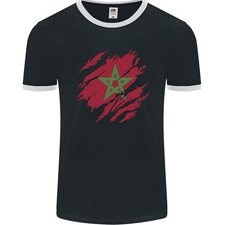 T-Shirt Ringer Homme Drapeau
