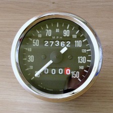 VEGLIA – Norton Commando Speedometer – 150 MPH –Low Miles – May fit other makes