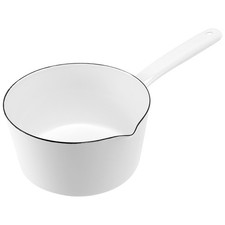1,3 L  Japonais CéRamique Blanche Casserole une Lait Cuisine Cuisson Pan Po9470
