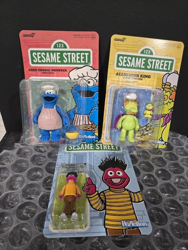Super7 sesame street lot - street,