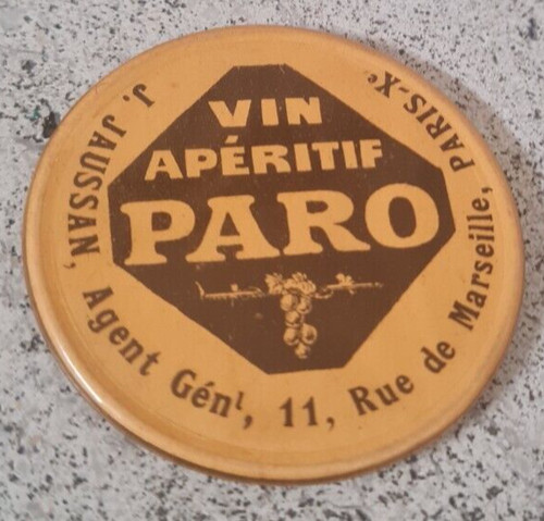 Ancien miroir publicitaire - ancien, de