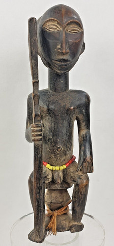 Statuette chef luba congo - luba,