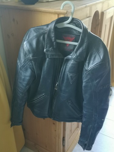 Blouson moto cuir vintage - moto,