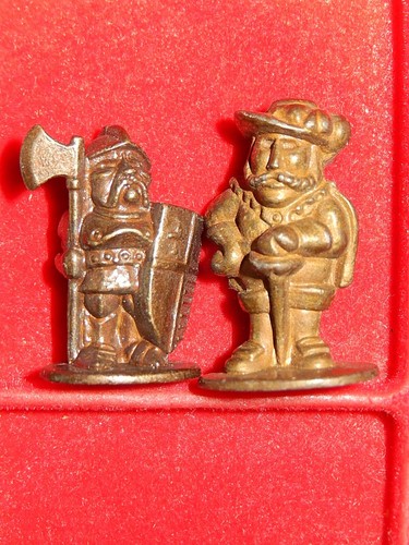Figurines kinder métal - ,
