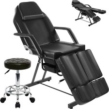 Black Hydraulic Facial Table