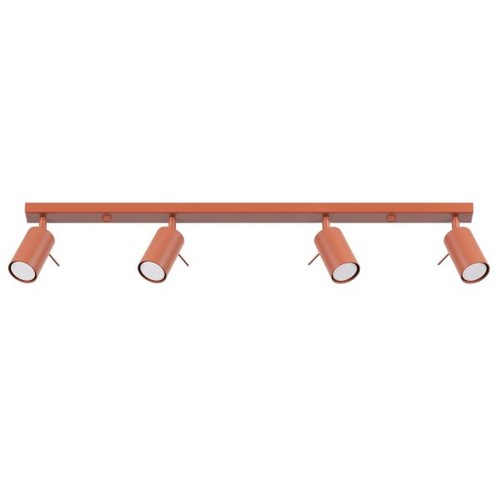Plafonnier acier ocre - plafonnier,