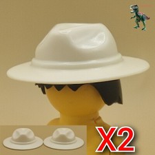 X2 Playmobil chapeau couleur