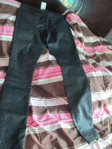 Cache coated black jeans - coated,