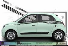 Pour Renault Racing Bandes latérales TWINGO 3 Autocollant décoration  stickers