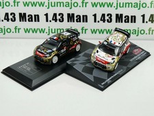 LOT 2X 1/43 IXO Rallye