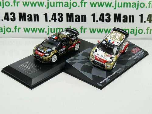 Lot ixo rallye - 1/43,
