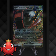 Carte Pokémon : Roue-de-Fer EX 143/198 - SVI Écarlate et Violet - RR - NEUF - FR