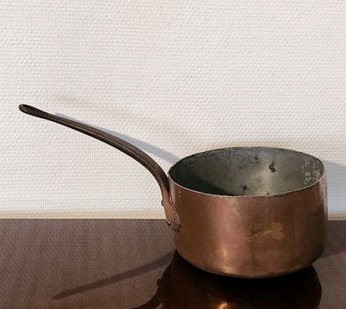 Casserole cuivre étamé - cuivre, cm