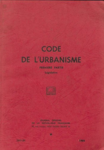 Code urbanisme tome - code,