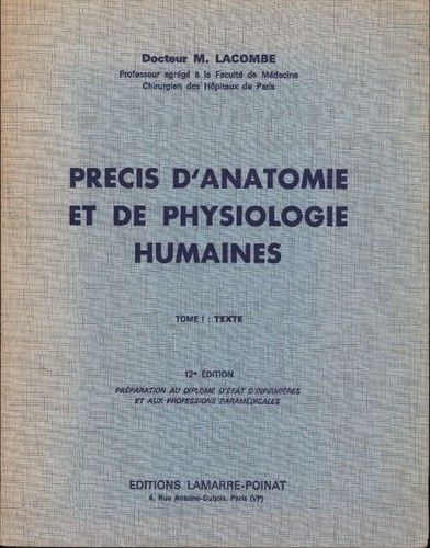 Précis anatomie de - précis, et