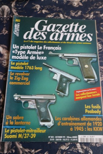 Revue gazette armes 303 - revue, n°303