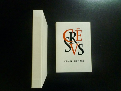 Giono crésus livre - giono, (livre