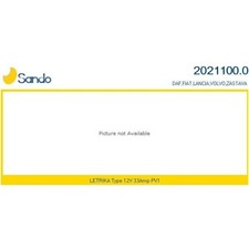 Alternateur Sando 2021100.0 pour Fiat Zastava