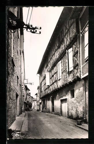 Cpa eauze une vieille maison - cpa,