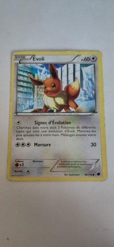 Carte pokemon évoli 60 - carte, Évoli.