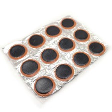 Lot de 12 24 Rustines 25mm Pièces Réparation Chambre à Air Vélo Crevaison Pneu