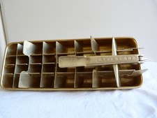 Ancien bac à glaçons en métal Quickube marque FRIGIDAIRE - années 50