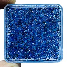 100 Pcs Naturel Saphir Bleu Sri Lankais 1,1 Mm Rond Taille Diamant Gemmes Libres
