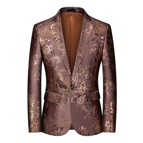 Hommes lurex floral costume - hommes,