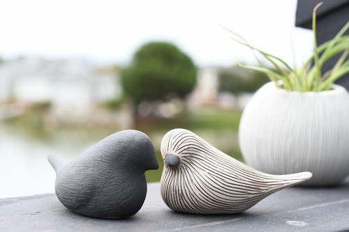 Handmade bird figurine - handmade,