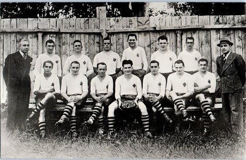 Cpa carte photo rugby xiii - photo,
