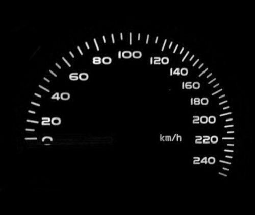 Led blanc panneau speedo kit - blanc,