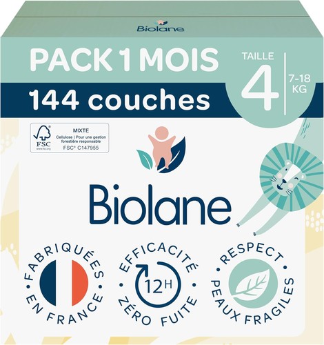 Biolane couches bébé - biolane,