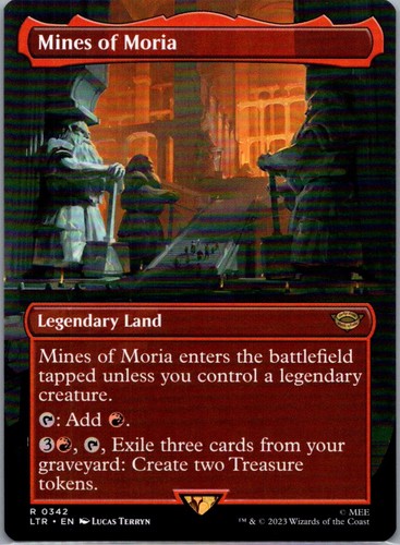 Mines moria - moria, (borderless)