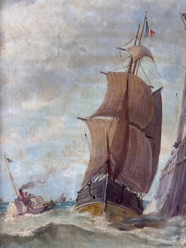 Tableau ancien pol noël - ancien,