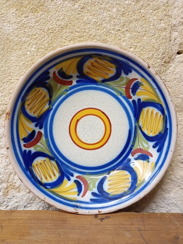 Ancienne assiette manises - assiette,