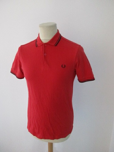 Polo fred perry - rouge, taille