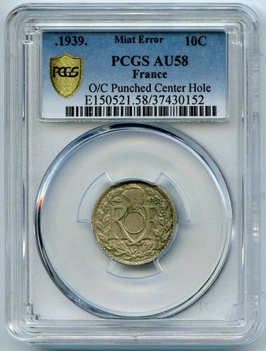 Monnaie fautée centimes - monnaie, 10