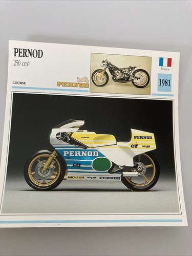 Pernod 250 cm3 1981 - carte, moto