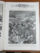 genre L ILLUSTRATION : WWI WAR GUERRE 14/18 : revue THE GRAPHIC 1917 Nr 2459