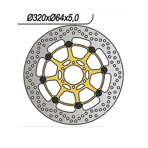 Disque frein avant - disque,