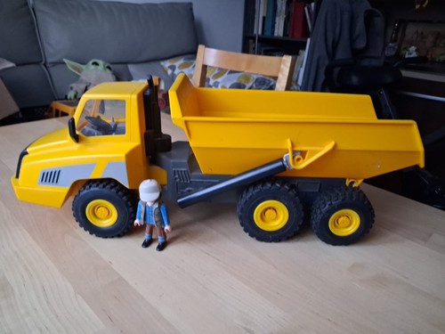 Playmobil grand camion benne - grand,
