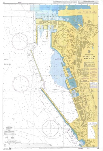 Carte marine admiralty mer - carte,