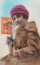 Bonne annee enfant bonnet - annee,