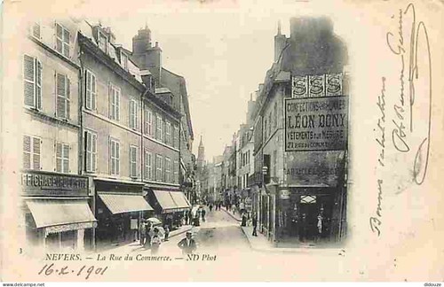 Carte postale ancienne - carte, 58