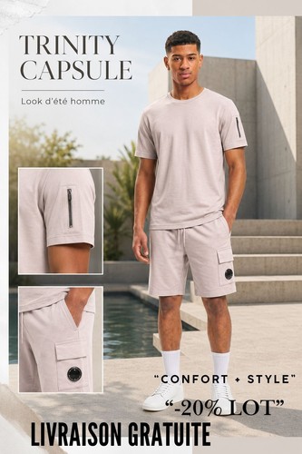 Ensemble homme été shirt - homme, +