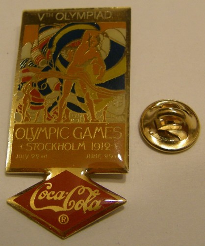 Pins coca cola olympics - cola,