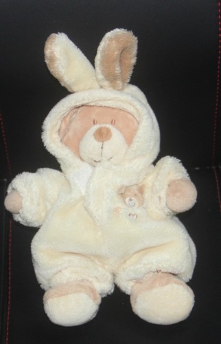 Doudou ours déguisé - déguisé, lapin