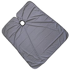 Cape de coiffure à rayures